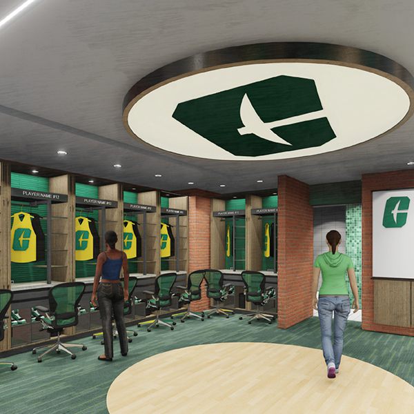 locker room rendering